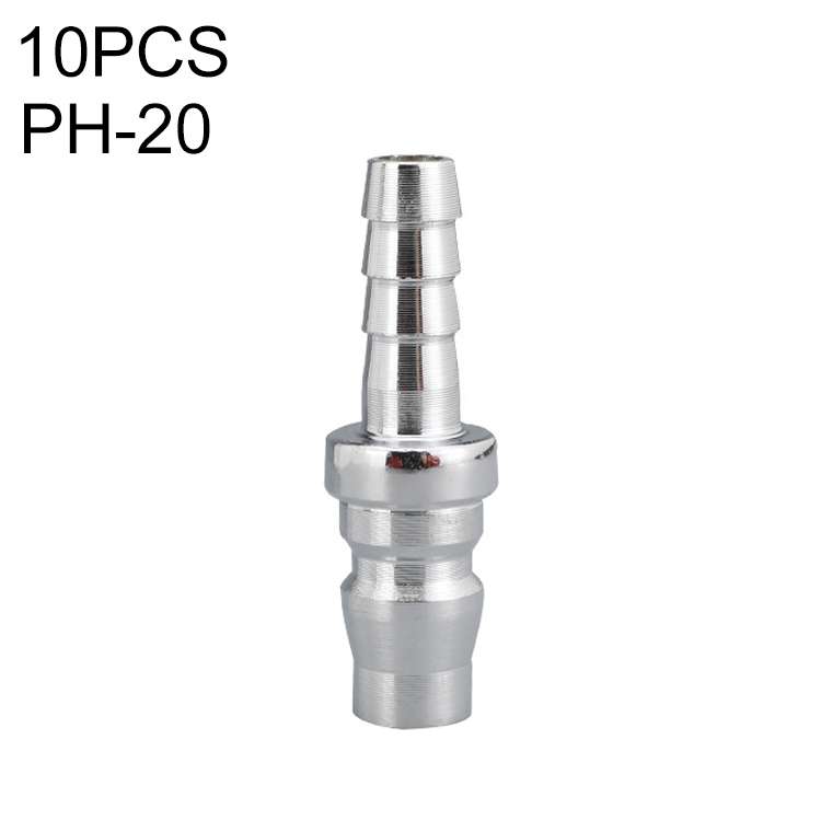 LAIZE PH-20 10pcs C-type Self-lock Air Tube Pneumatic Quick Fitting Connector