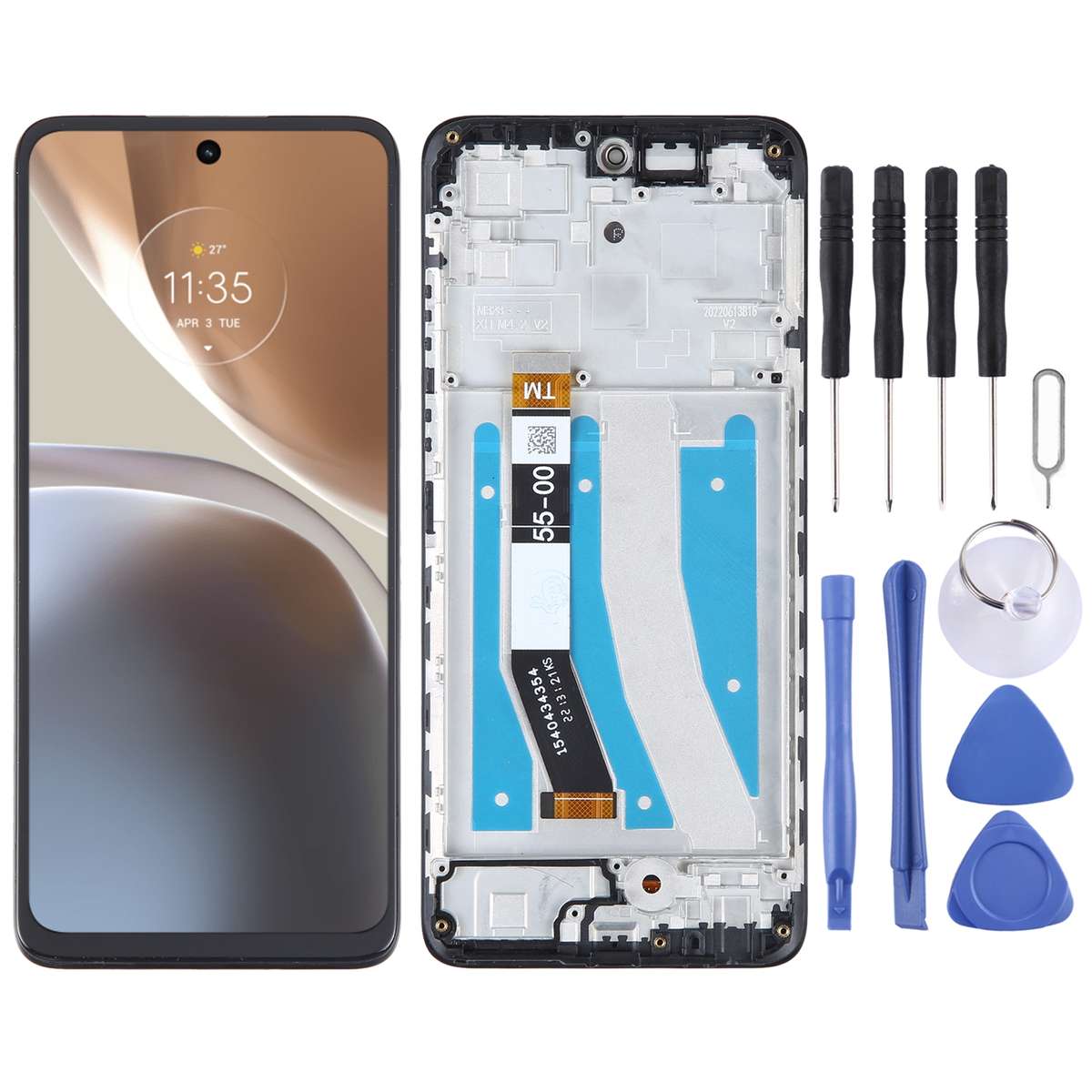 OEM LCD Screen For Motorola Moto G32 Digitizer Full Assembly With Frame