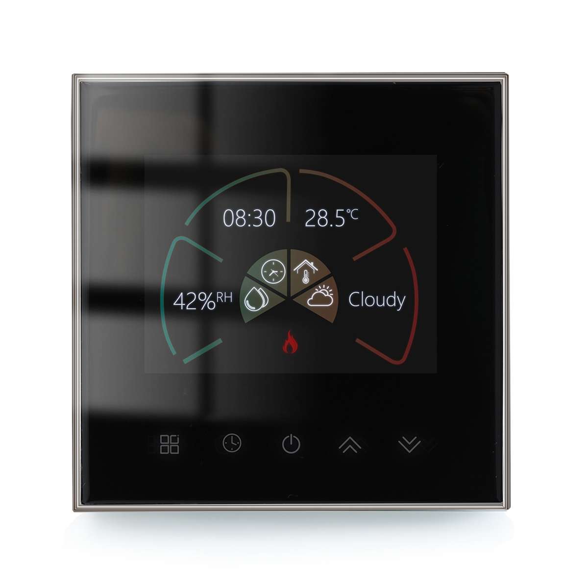 BHT-2002GALM 220V Smart Home Heating Thermostat Water Heating WiFi Thermostat(White)