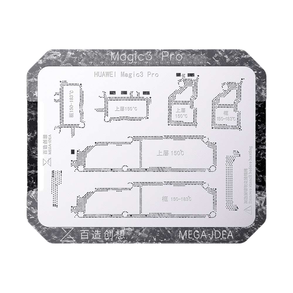 For Honor Magic3 Pro Qianli Mega-idea Multi-functional Middle Frame Positioning BGA Reballing Platfo