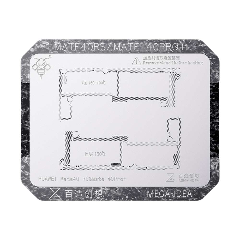 For Huawei Mate 40 Pro+ Qianli Mega-idea Multi-functional Middle Frame Positioning BGA Reballing Pla