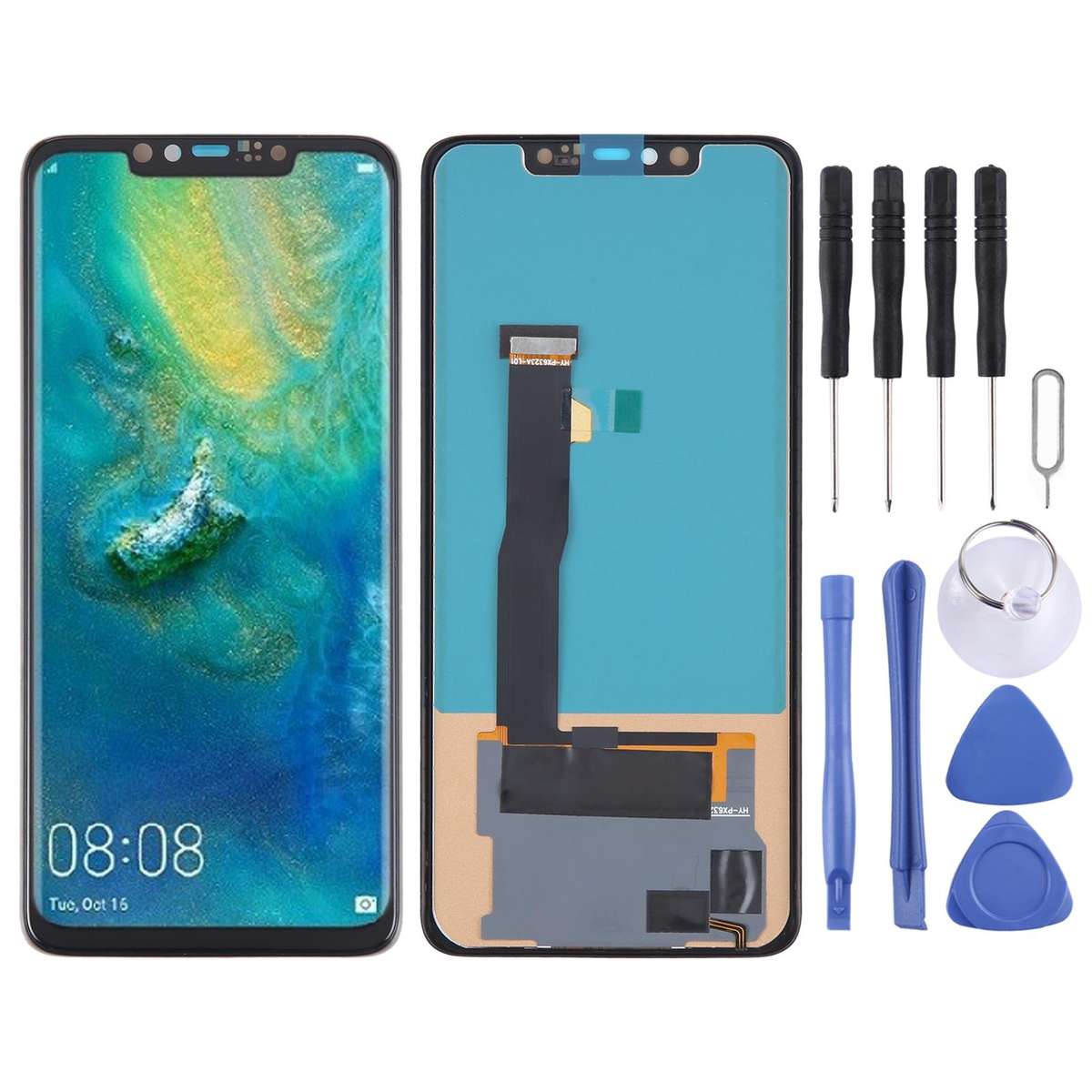 TFT LCD Screen For Huawei Mate 20 Pro with Digitizer Full Assembly, Not Supporting Fingerprint Ident