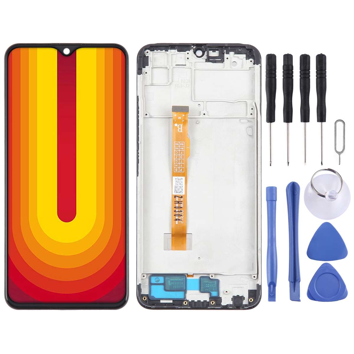 OEM LCD Screen For vivo Y3 Digitizer Full Assembly with Frame