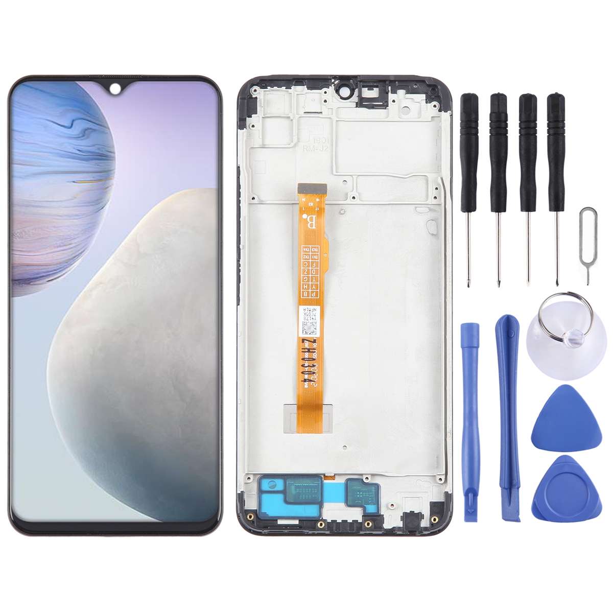 OEM LCD Screen For vivo Y11 Digitizer Full Assembly with Frame