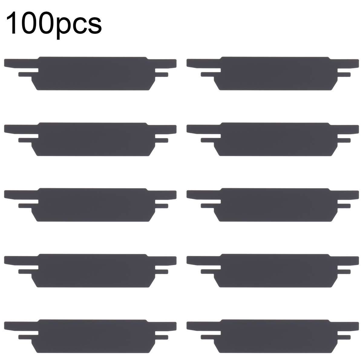 For iPhone 13 Pro 100set Battery Black Adhesive Strip Sticker