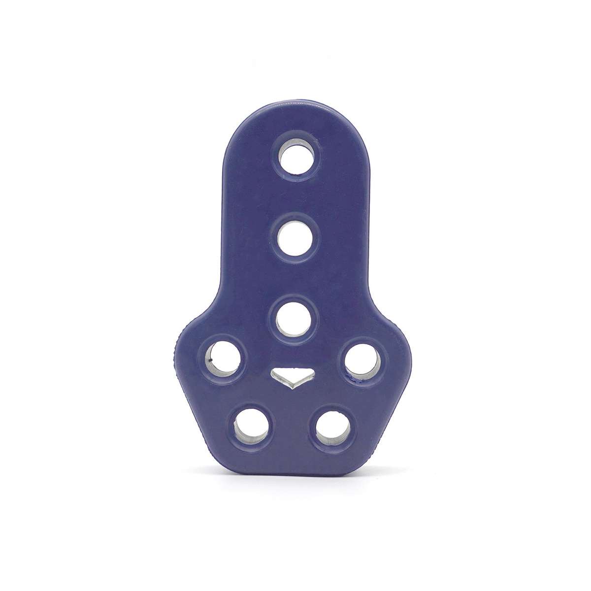 XH-6282 7 Holes Car Exhaust Hanger Bushing Muffler Rubber Insulator Mount Bracket(Red)