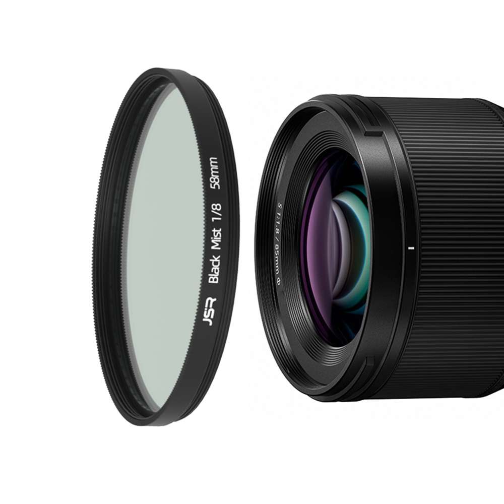 JSR Black Mist Filter Camera Lens Filter, Size:58mm(1/4 Filter)
