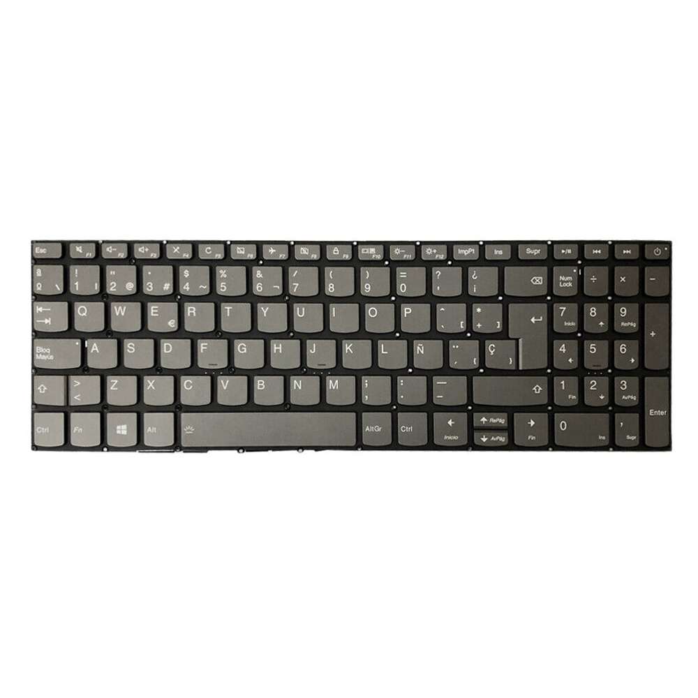 For Lenovo IdeaPad 320-15ABR / 320-15AST Spanish Version Backlight Laptop Keyboard with Power Button
