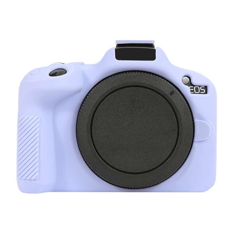 For Canon EOS R50 Soft Silicone Protective Case(White)