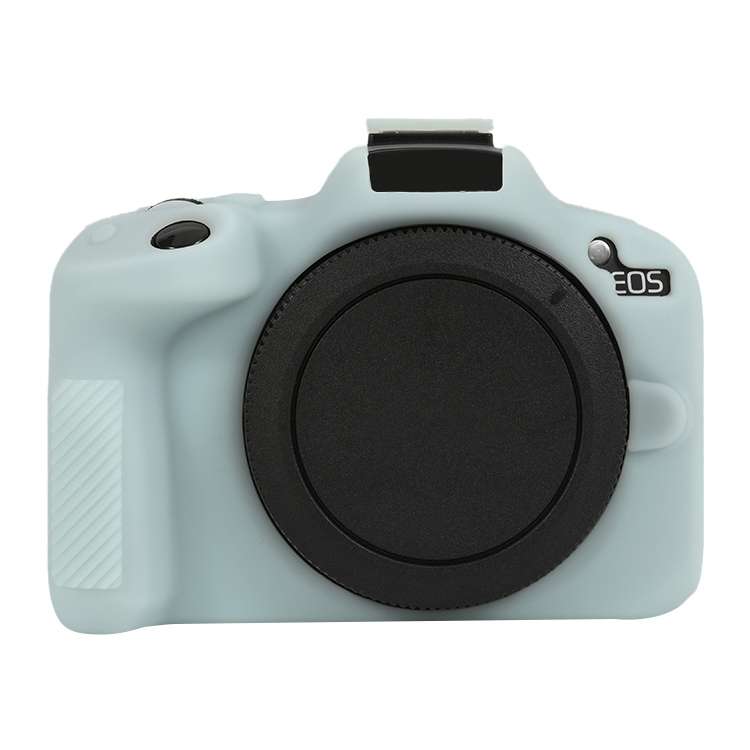 For Canon EOS R50 Soft Silicone Protective Case(White)