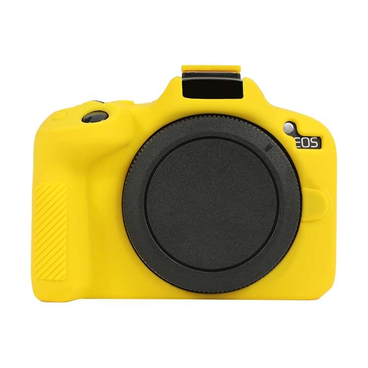 For Canon EOS R50 Soft Silicone Protective Case(White)