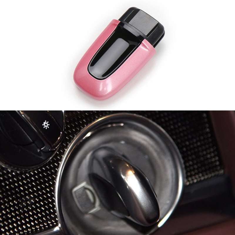 For Porsche Cayenne 2011-2017 Car One-button Start Engine Key Ignition Switch Button(Black)