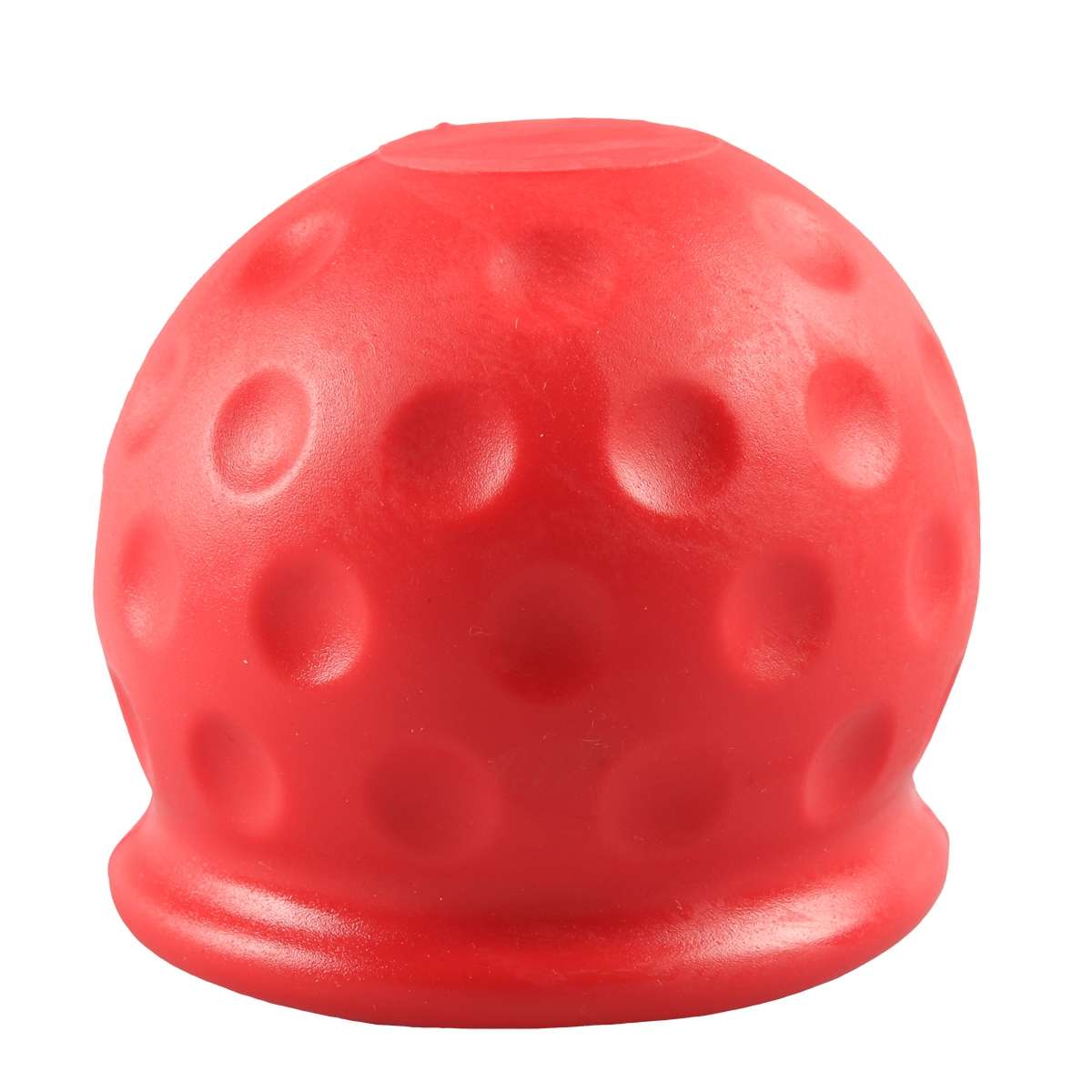 Universal 50mm Automatic Tow Bar Ball Cap Trailer Soft Rubber Protective Cap(Yellow)