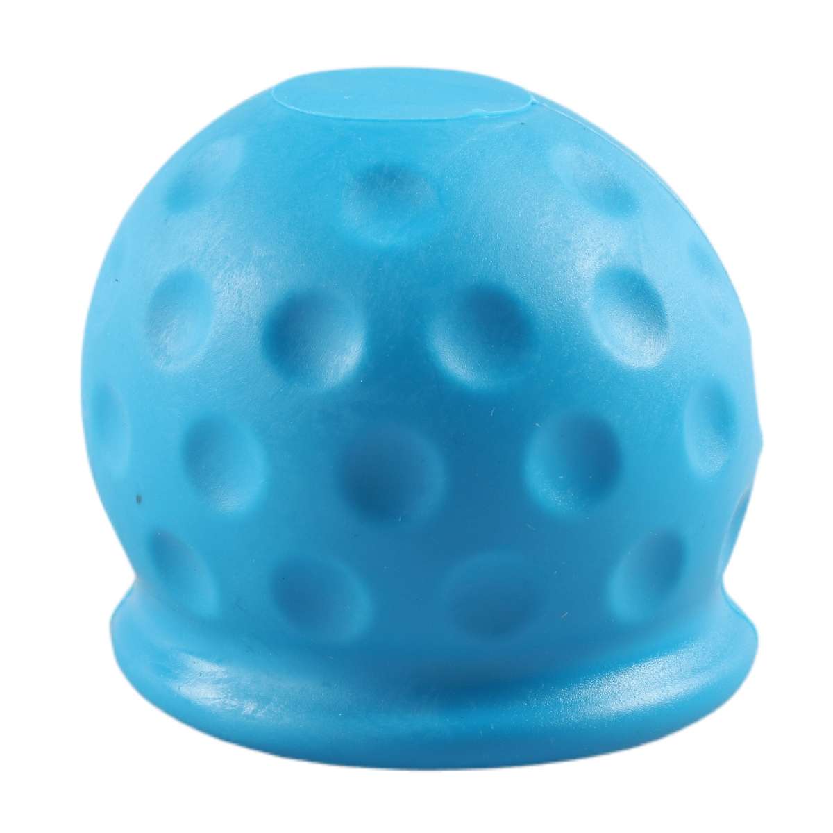 Universal 50mm Automatic Tow Bar Ball Cap Trailer Soft Rubber Protective Cap(Yellow)