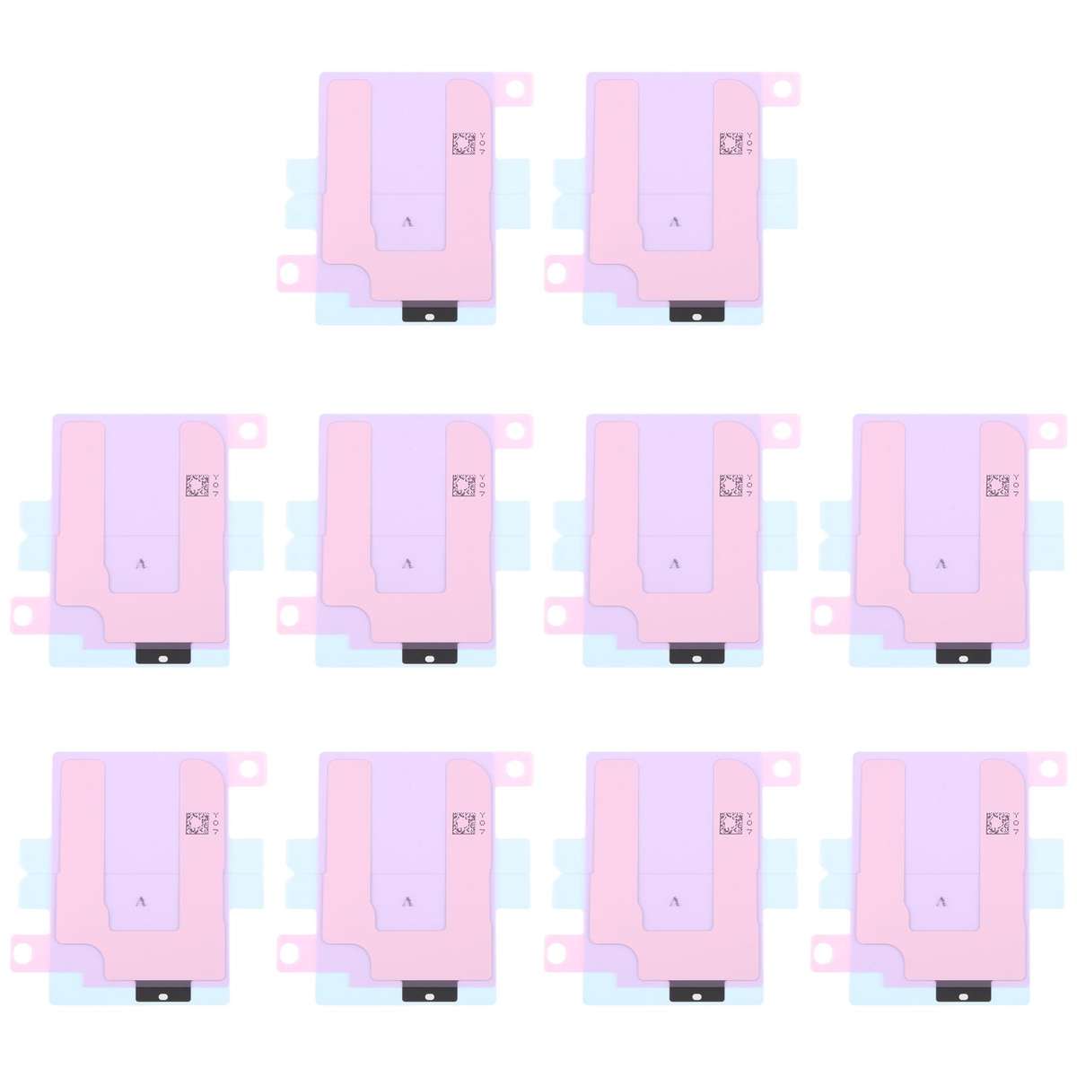 For iPhone 17 Pro Max 10pcs Battery Adhesive Tape Stickers