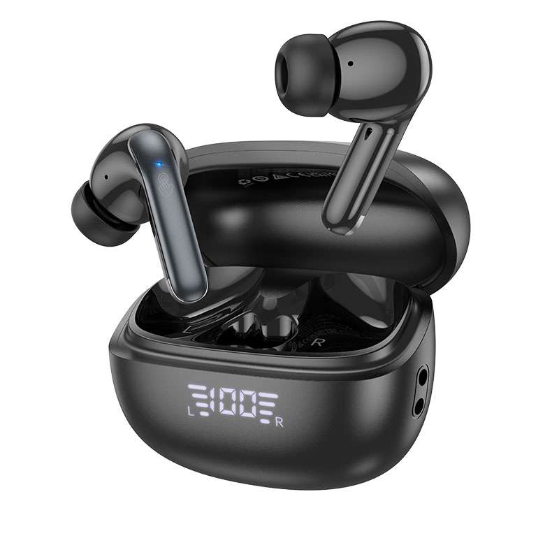 hoco EQ5 True Wireless ANC+ENC Dual Noise Reduction Bluetooth Earphone(Black)