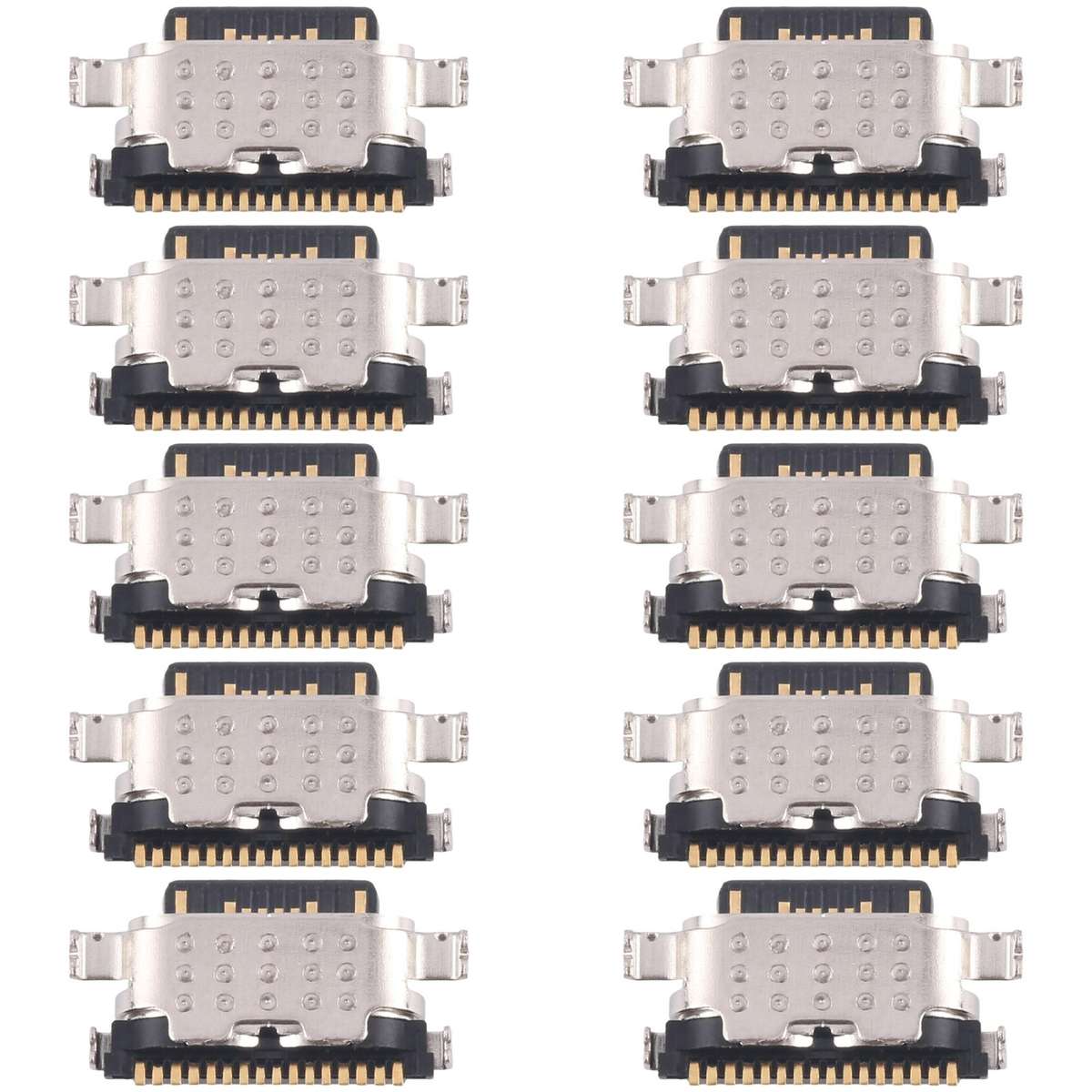 For Tecno Spark 20 Pro+ KJ7 10pcs Original Charging Port Connector