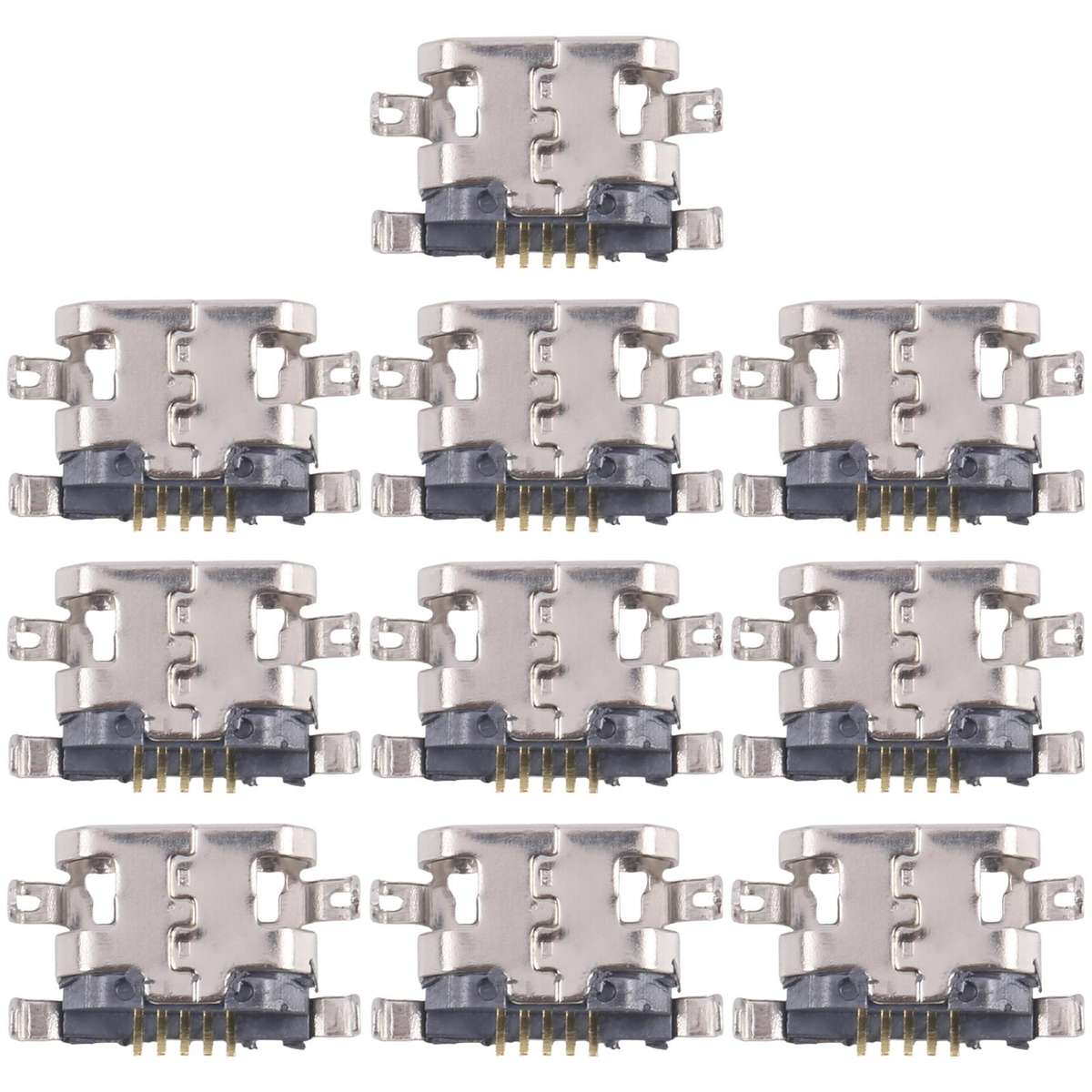 For Tecno Spark 8C KG5K 10pcs Original Charging Port Connector