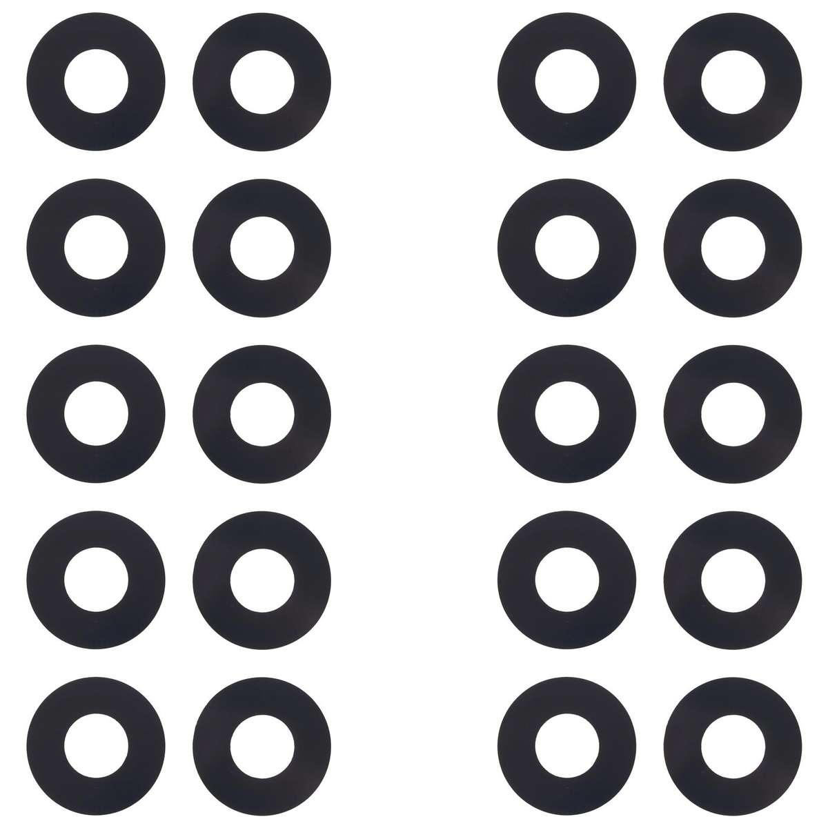 For Xiaomi Redmi A2+ 10pcs Back Camera Lens