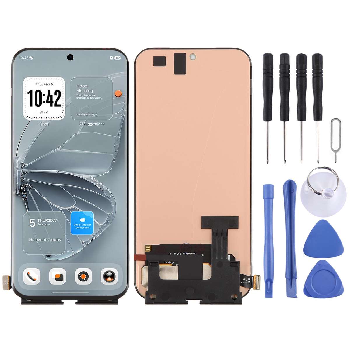 For Tecno Pova Curve 2 5G LK7K Original LCD Screen with Digitizer Full Assembly