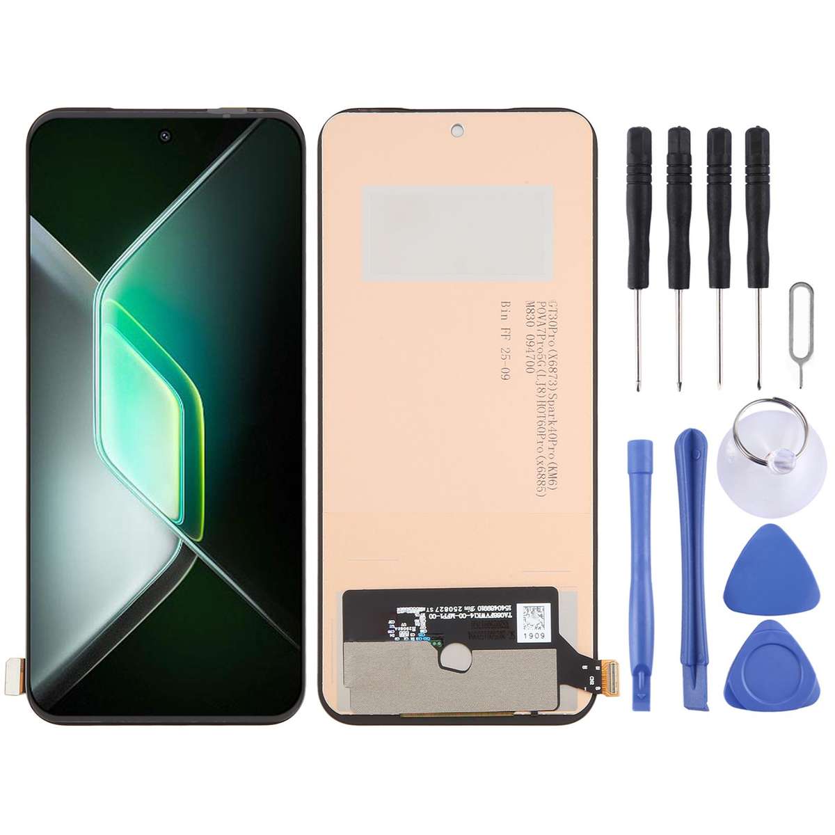 For Infinix GT 30 Pro 5G X6873 OEM LCD Screen with Digitizer Full Assembly