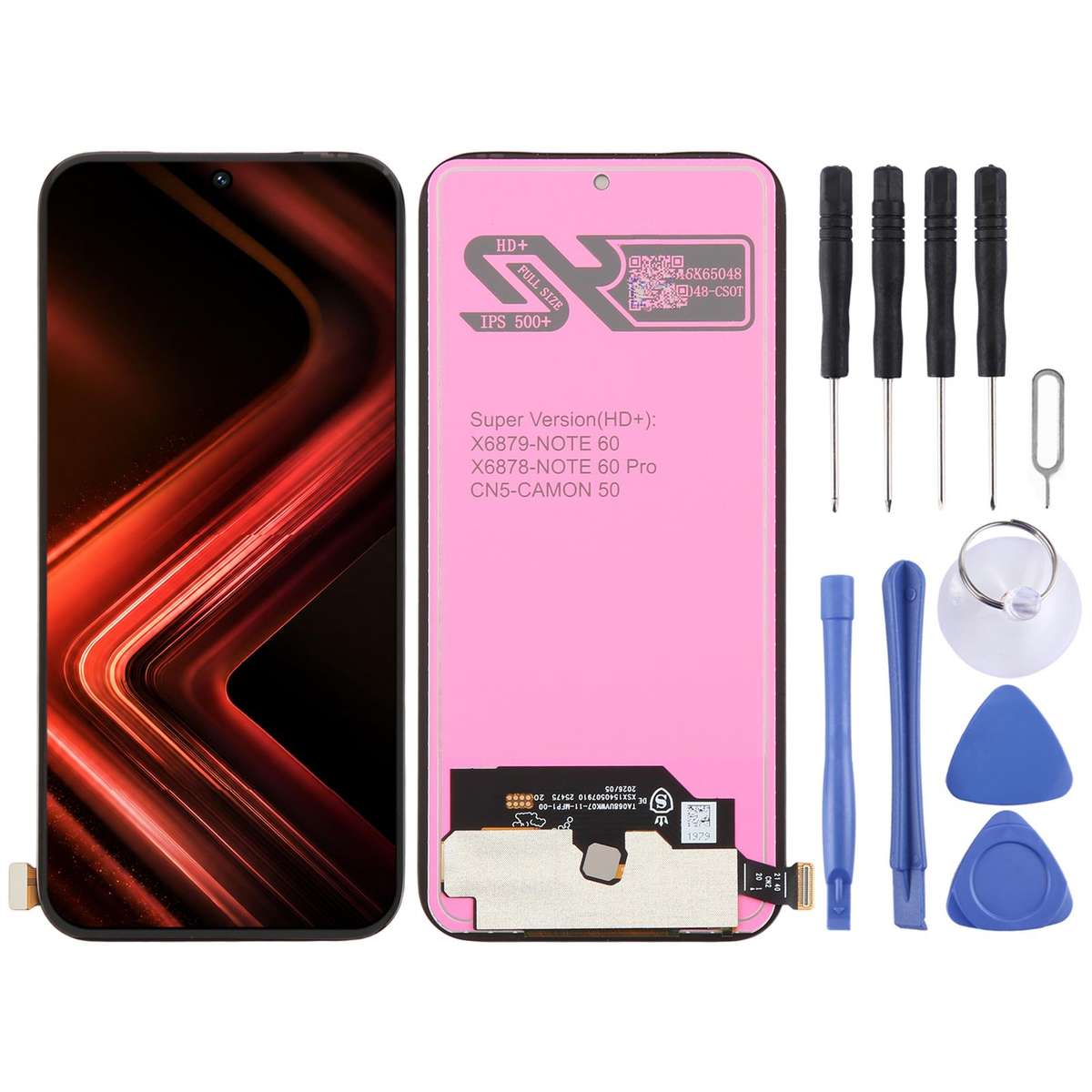 For Infinix GT 50 Pro X6891 OEM LCD Screen with Digitizer Full Assembly