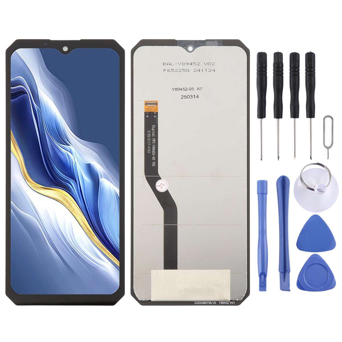 For Oukitel WP36 LCD Screen with Digitizer Full Assembly