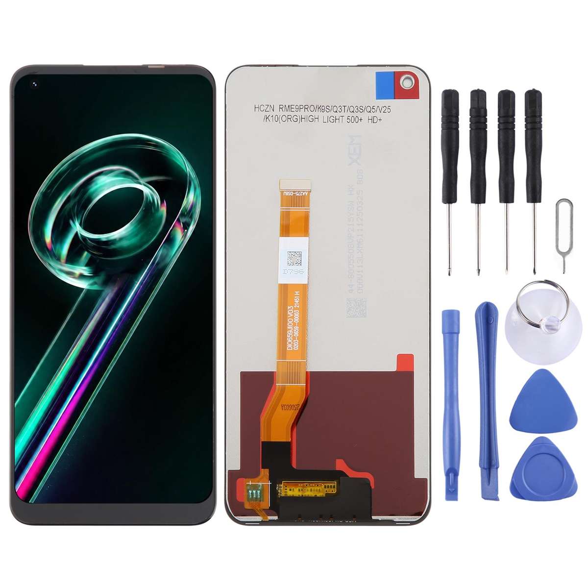 For Realme 9 Pro RMX3471 RMX3472 OEM LCD Screen with Digitizer Full Assembly