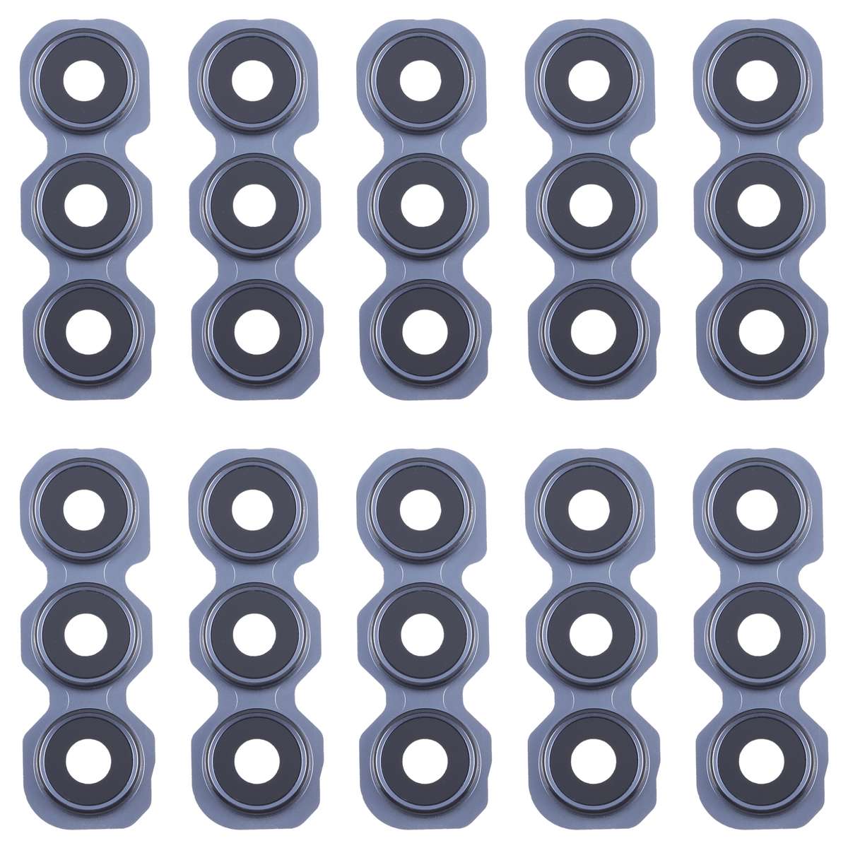 For Samsung Galaxy A35 SM-A356B 10pcs Original Rear Camera Lens Cover(Blue)