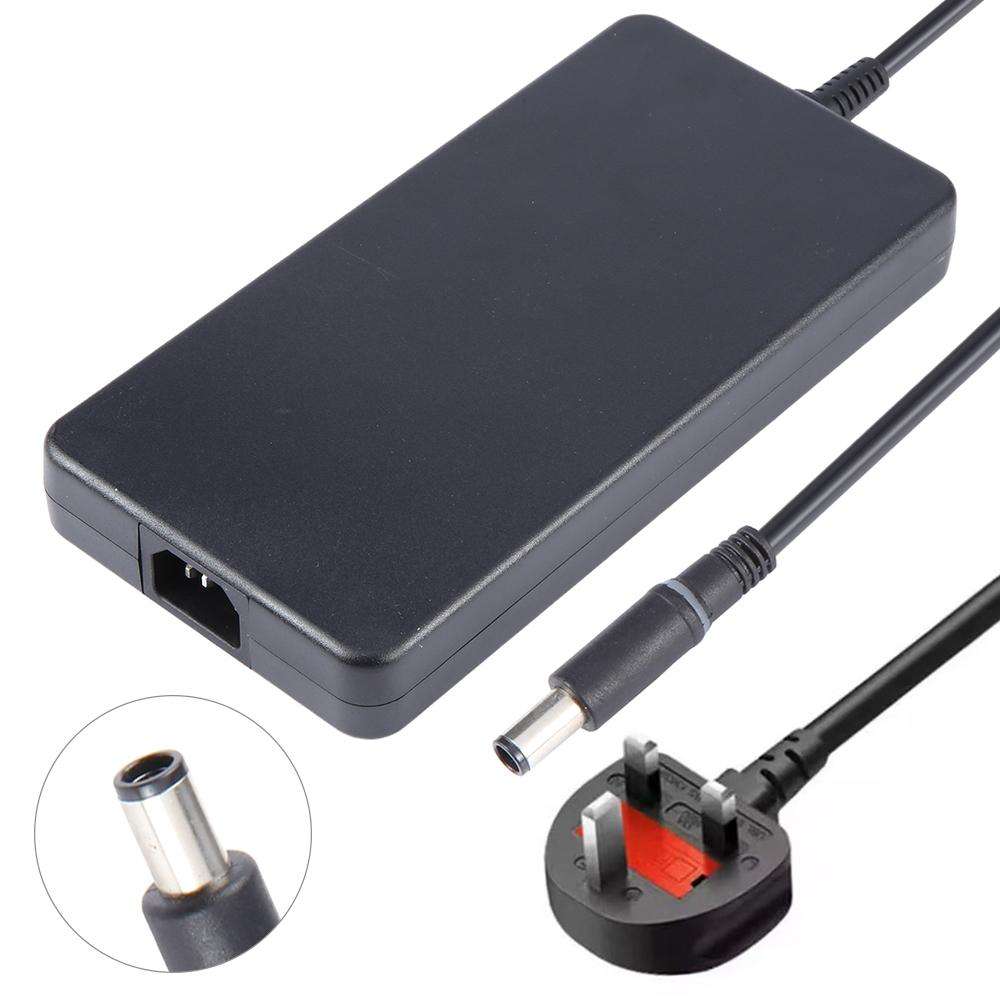 240W 19.5V 12.3A Laptop Notebook Power Adapter For Dell 7.4 x 5.0mm, Plug:UK Plug