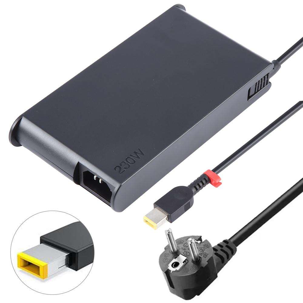 230W 20V 11.5A Laptop Notebook Power Adapter with Big Square USB Port For Lenovo Thinkpad / ThinkBoo