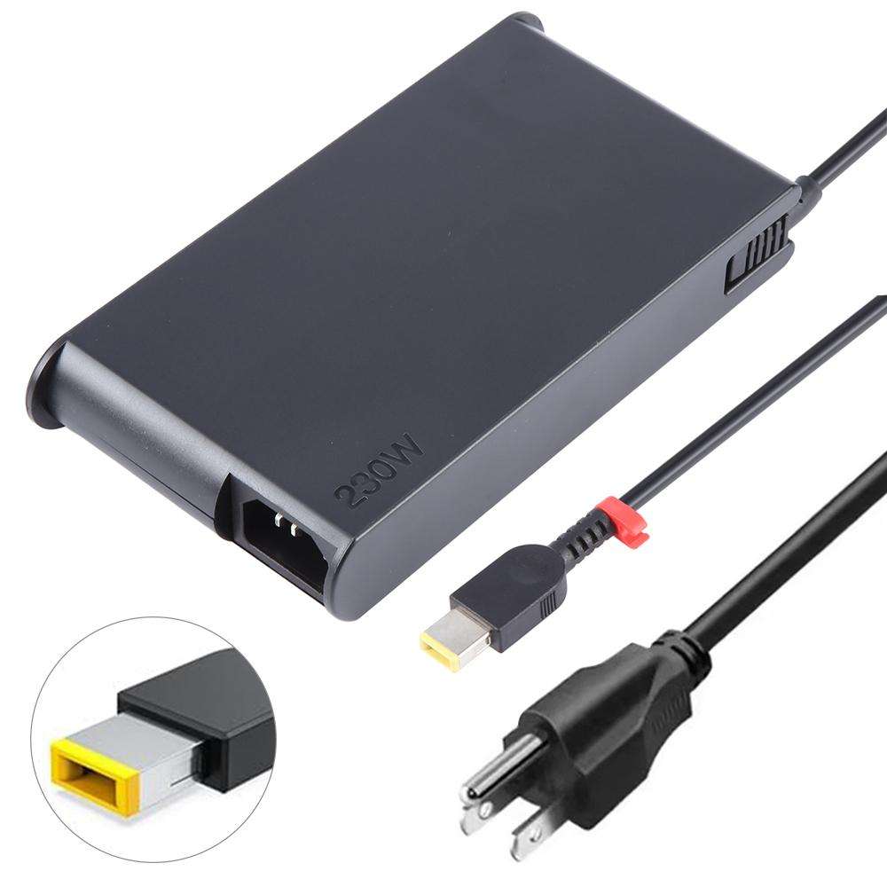 230W 20V 11.5A Laptop Notebook Power Adapter with Big Square USB Port For Lenovo Thinkpad / ThinkBoo