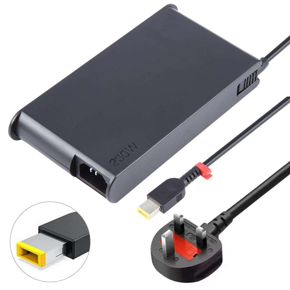 230W 20V 11.5A Laptop Notebook Power Adapter with Big Square USB Port For Lenovo Thinkpad / ThinkBoo