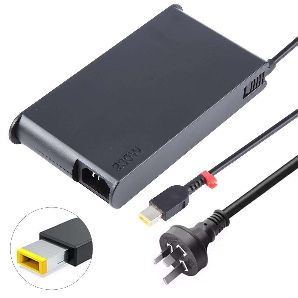 230W 20V 11.5A Laptop Notebook Power Adapter with Big Square USB Port For Lenovo Thinkpad / ThinkBoo