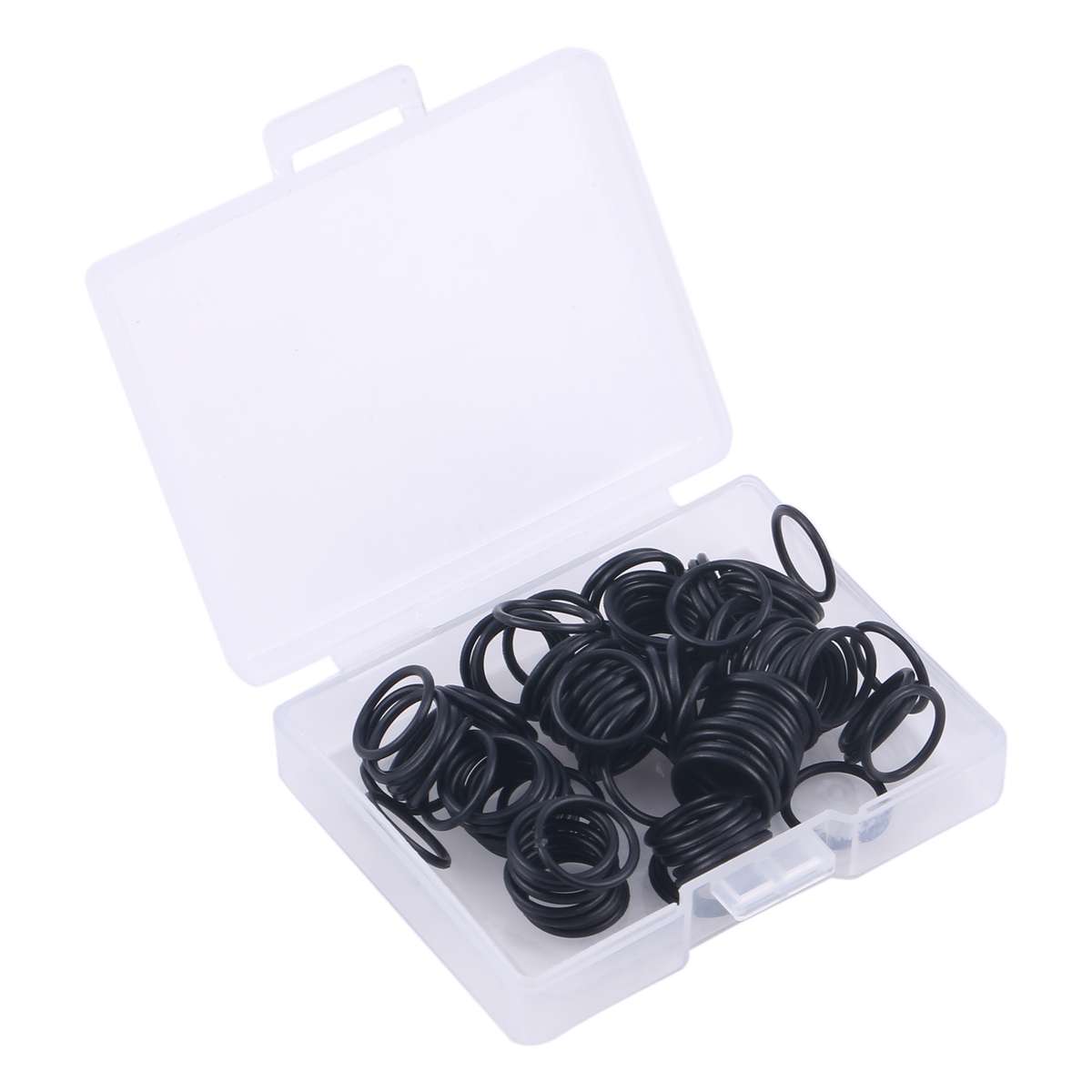 For iPhone X-17 Pro Max Rear Camera Waterproof Rubber Ring(Black)