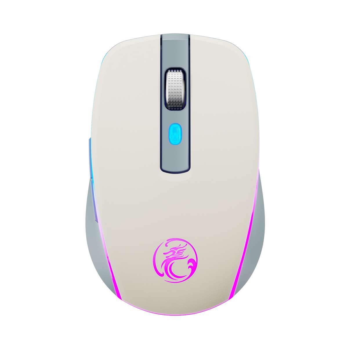 iMICE G903 2.4G Single Mode 6-key Silent Wireless Gaming Mouse(Silver)