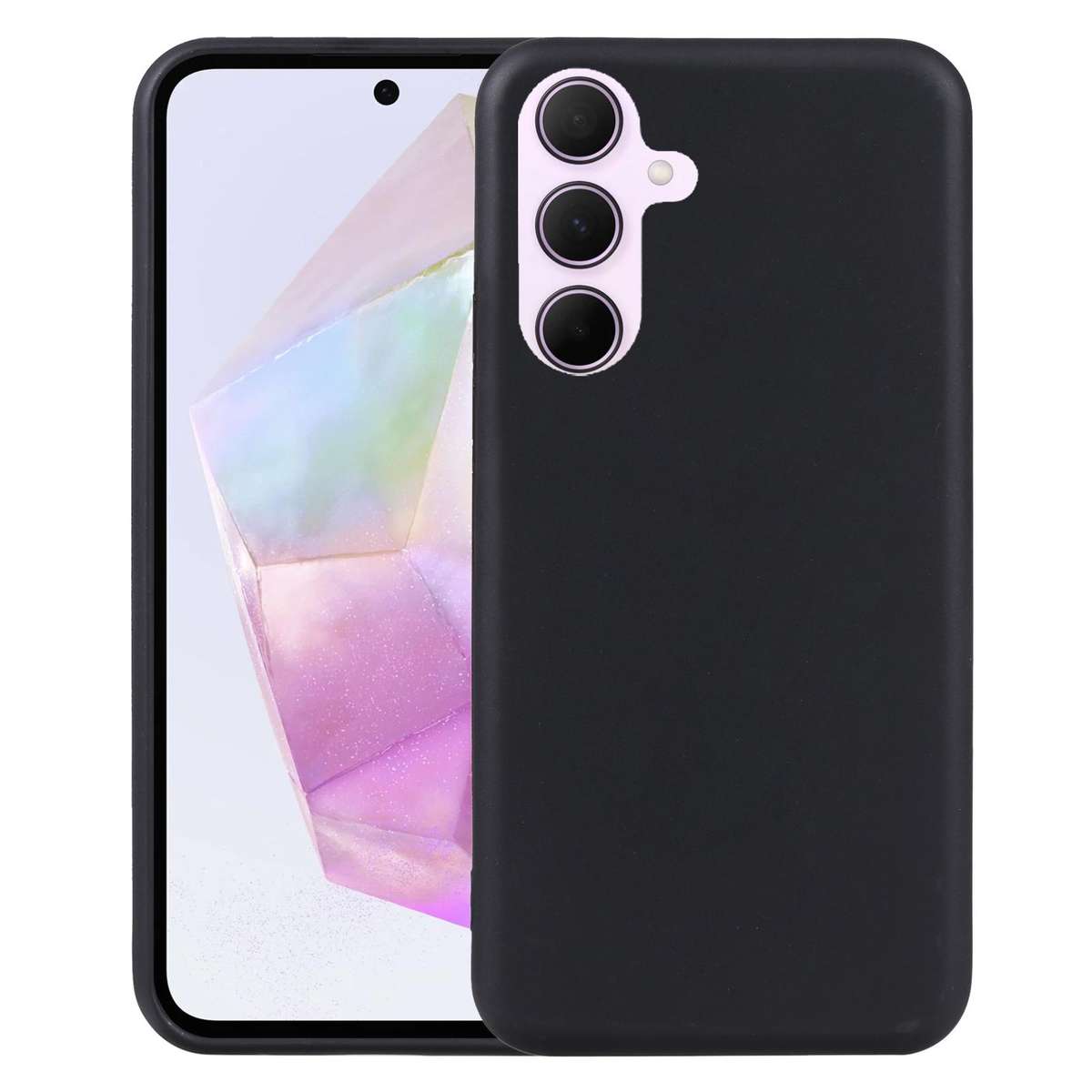 For Samsung Galaxy A36 TPU Phone Case(Black)