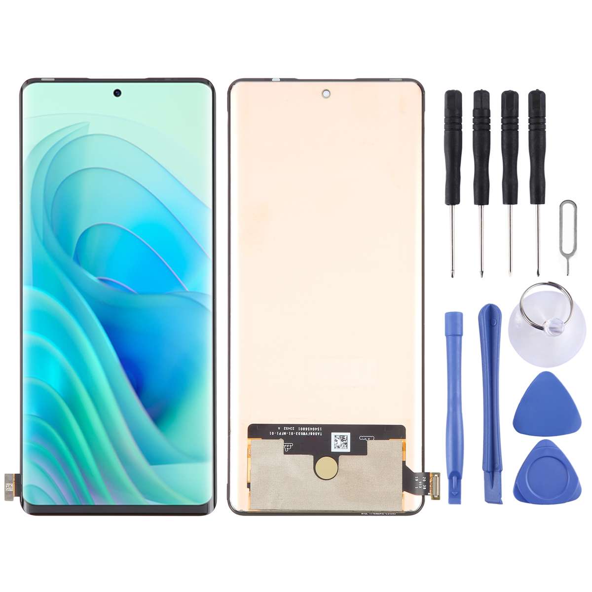 For itel S23+ Original AMOLED LCD Screen with Digitizer Full Assembly