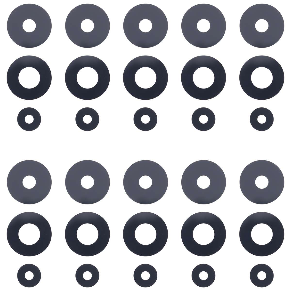 For Xiaomi Redmi Note 13 Pro 5G 10pcs Back Camera Lens