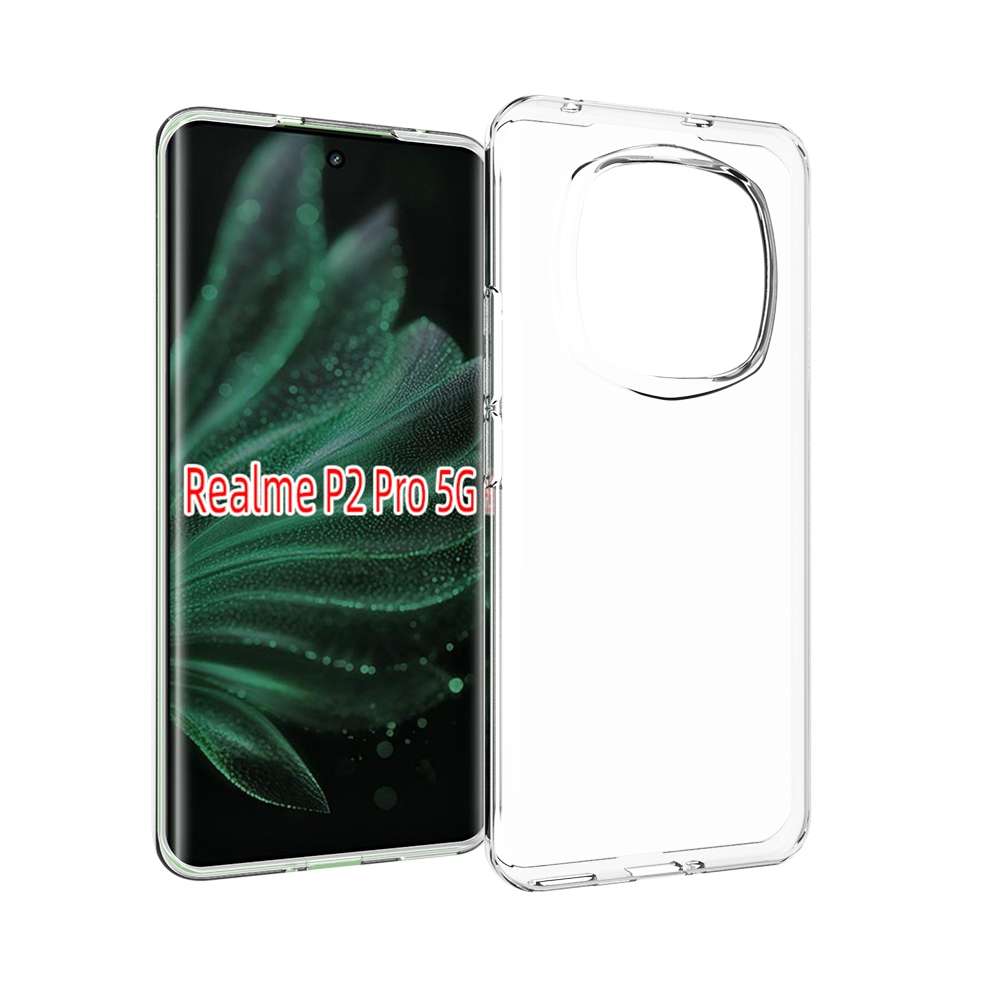 For Realme P2 Pro 5G Waterproof Texture TPU Phone Case(Transparent)