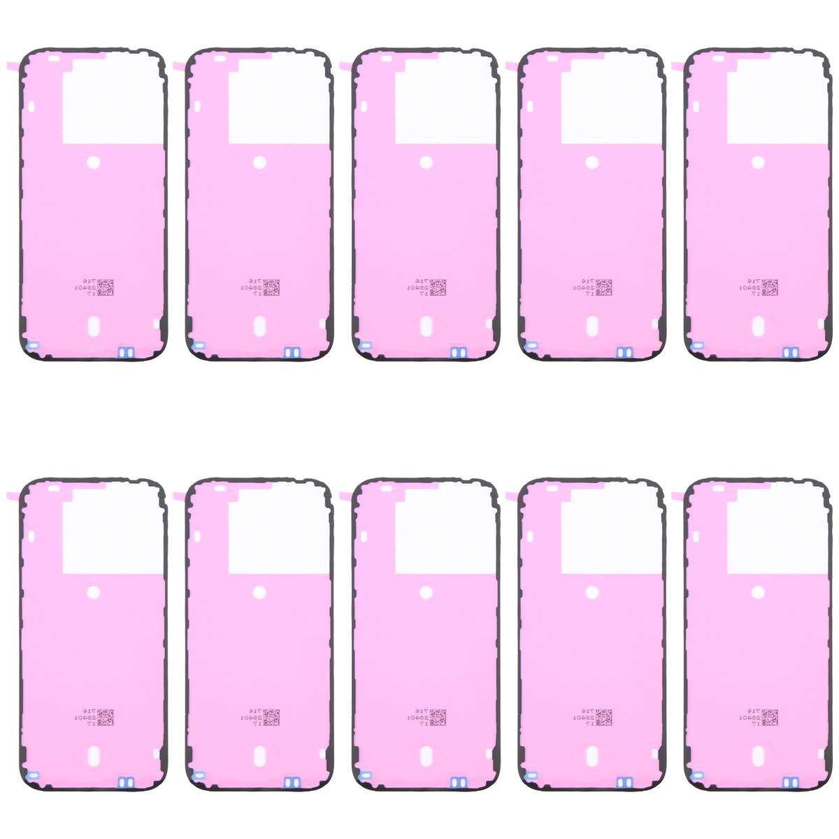 For iPhone 16 Pro 10pcs Back Housing Cover Adhesive