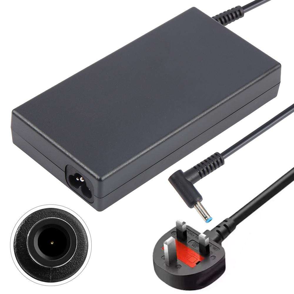 120W 19.5V 6.15A Laptop Notebook Power Adapter For HP 4.5 x 3.0mm, Plug:UK Plug