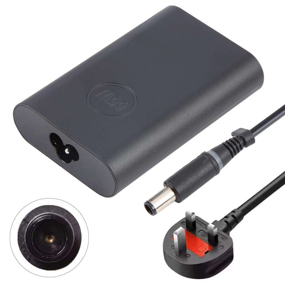 65W 19.5V 3.34A Laptop Notebook Power Adapter For Dell 7.4 x 5.0mm, Plug:UK Plug