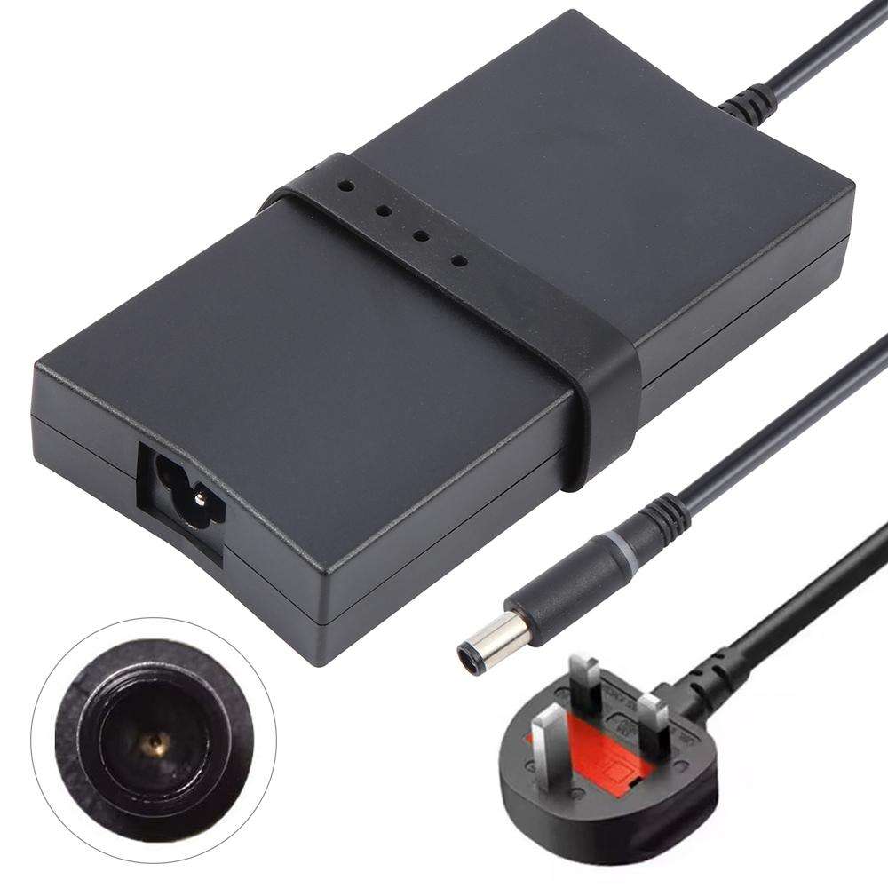 130W 19.5V 6.7A Laptop Notebook Power Adapter For Dell 7.4 x 5.0mm, Plug:UK Plug