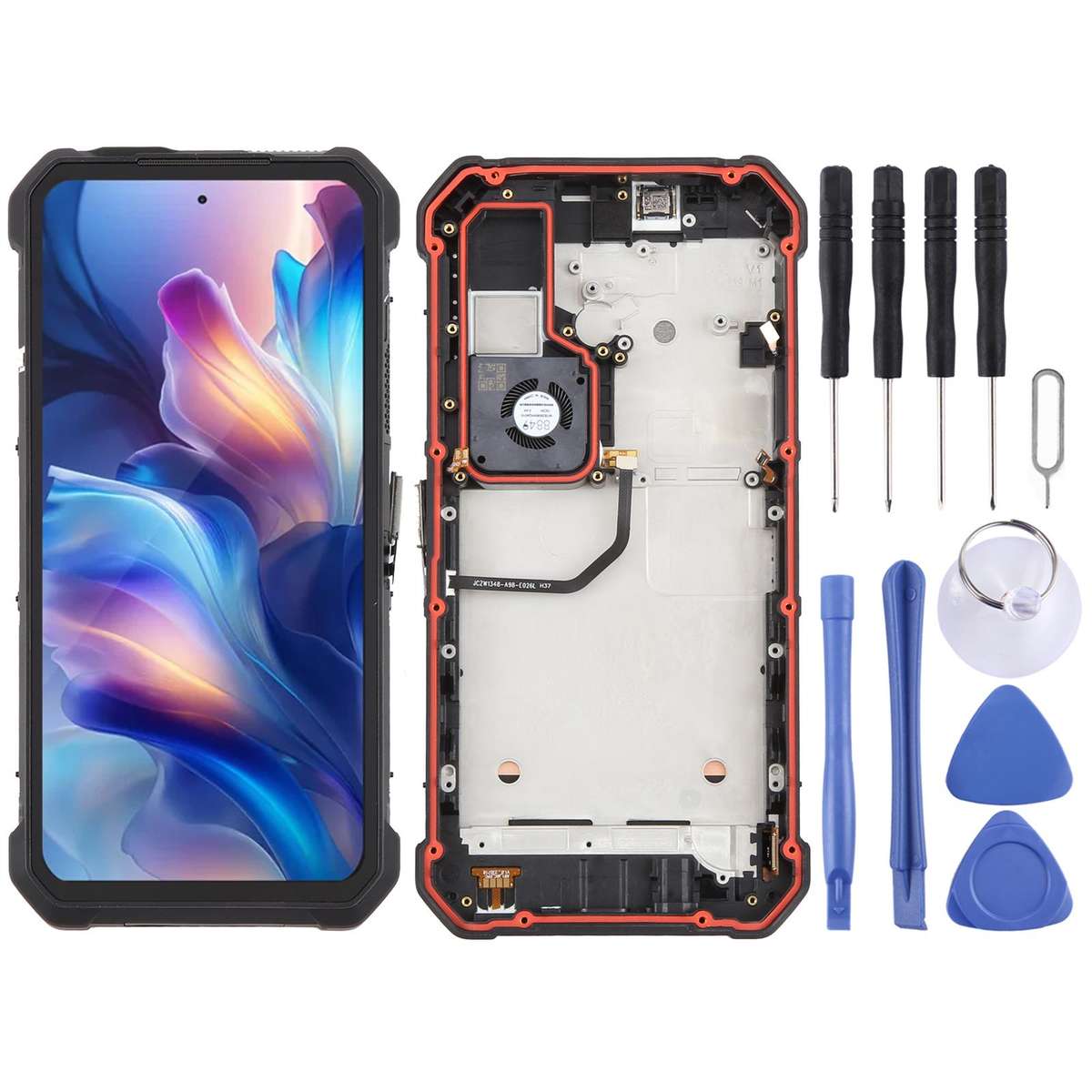 For Unihertz Tank 4 Pro LCD Screen with Digitizer Full Assembly