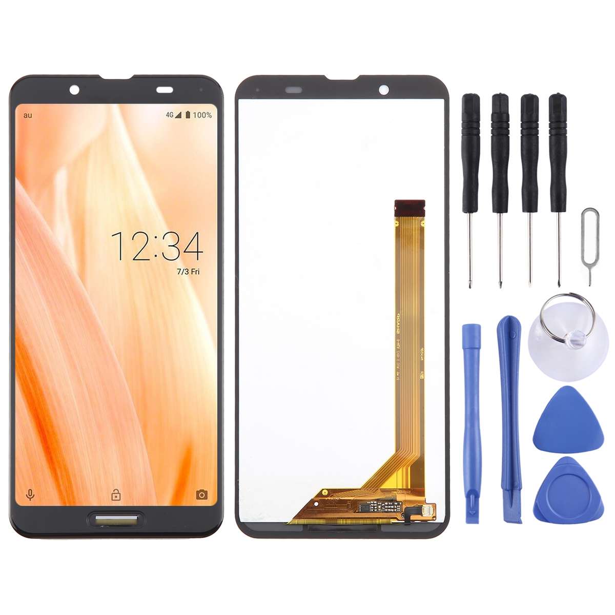For Sharp Aquos Sense3 Original LCD Screen With Digitizer Full Assembly