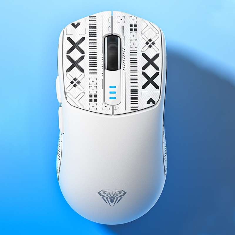 AULA SC580 10000DPI Wired/2.4G/Bluetooth Three Model Gaming Wireless Mouse(Black)