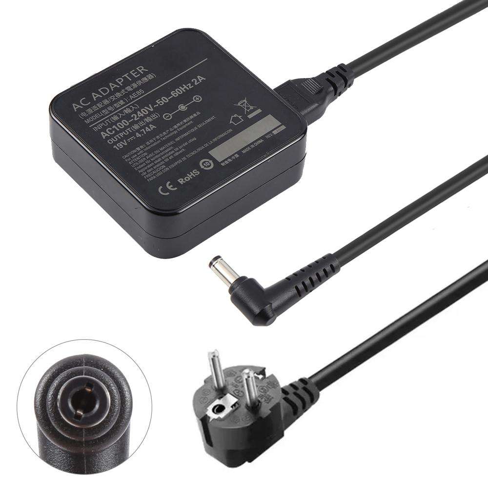90W 19V 4.74A Laptop Notebook Power Adapter For Asus 5.5 x 2.5mm, Plug:EU Plug