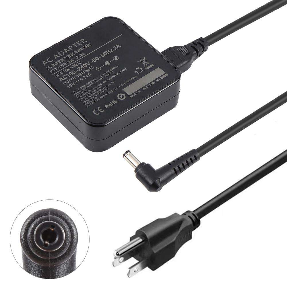 90W 19V 4.74A Laptop Notebook Power Adapter For Asus 5.5 x 2.5mm, Plug:US Plug