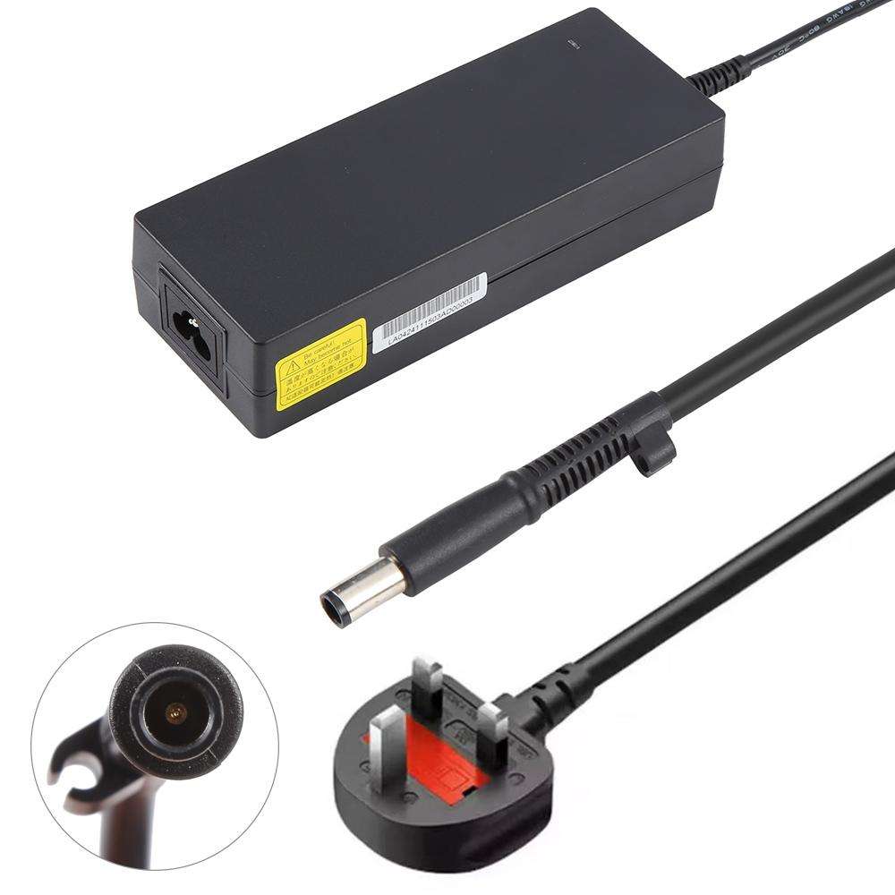 120W 19.5V 6.15A Laptop Notebook Power Adapter For HP 7.4 x 5.0mm, Plug:UK Plug